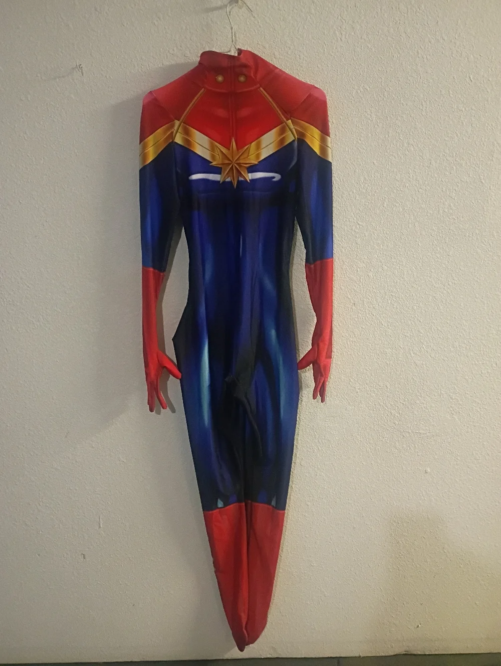 NWOT Captain Marvel Bodysuit - Picture 2 of 4